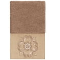 thumbnail image 5 of Authentic Hotel and Spa  100% Turkish Cotton Alyssa Embellished Hand Towel Dark Gray, 5 of 5