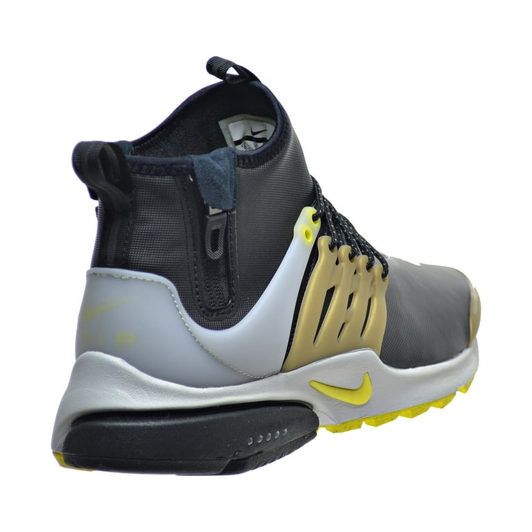 schoner Chaise longue Dhr Nike Air Presto Mid Utility Men's Shoes Black/Metallic Gold/Neutral  Grey/Yellow Streak 859524-002 - Walmart.com