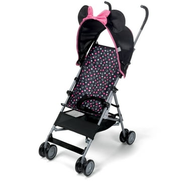 Disney Baby Comfort Height Character Umbrella Stroller with Basket, Modern Minnie, Toddler, Unisex