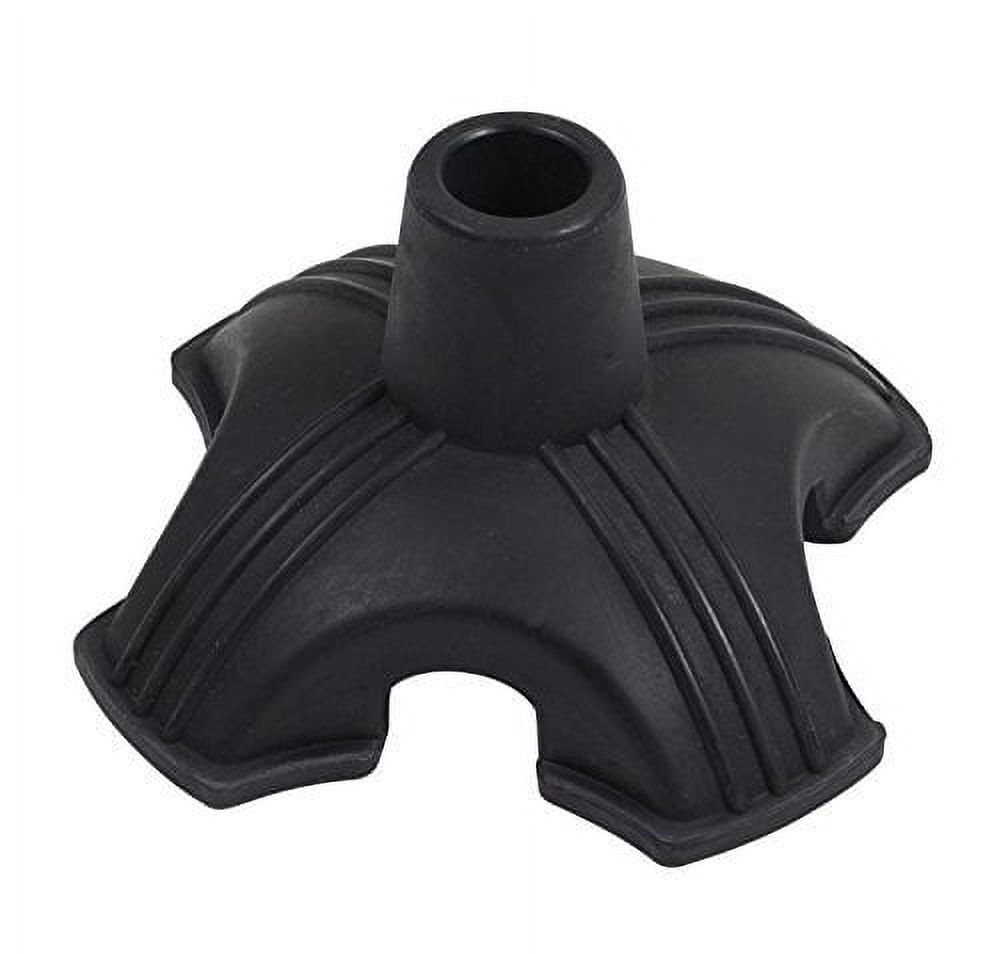 Carex Self Standing Cane Tip Base, Non-Slip, Universal Fit, 250 lb