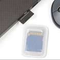 thumbnail image 3 of BESTYASH 20Pcs Transparent Card Case Memory Card Storage Holder Single Slot Compact Protective Box, 3 of 6