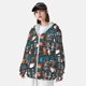 thumbnail image 3 of Balery Coffee Lover Print Sudadera ligera de manga larga con capucha y protección solar UPF 50+ para hombre y mujer, ideal para pesca y running-Medium, 3 of 7