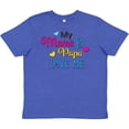 thumbnail image 3 of Inktastic My Mama and Papa Love me with Hearts Youth T-Shirt, 3 of 5