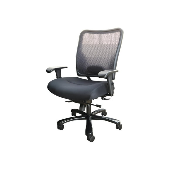 Office Star Space Seating - Chair - armrests - T-shaped - swivel - mesh