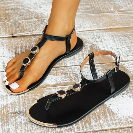 

Vedolay Platform Sandal Sandals for Women Casual Summer Rhinestones Cutout Zip Up Open Toe Sandals Beige 6.5