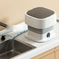 thumbnail image 4 of Portable Mini Washing Machine Foldable Design, One Touch Control Panel, Powerful Stable Motor Safe Materials, Lightweight Portable Suitable for Travel, Camping, 4 of 7