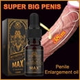 thumbnail image 2 of Aceite para agrandar el pene para hombres, engrosamiento del pene, aumento del crecimiento, erección mejorada, retraso de eyaculación, aceite para pene grande, 2 of 4