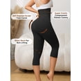 thumbnail image 6 of Athlemo Shapewear for Women Capris Leggings Tummy Control High Waist Shaper Butt Lifting, 6 of 7
