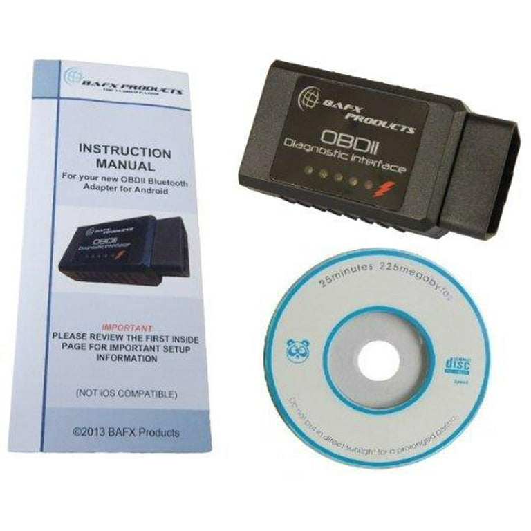 BAFX Products OBDII Scan Tool Android - Walmart.com