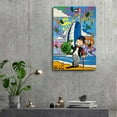 thumbnail image 6 of Monopolys Graffiti Street Monopoly in Dubai Gifts Canvas Painting Poster Wall Art Decorative Picture Prints Modern Decor 24x36inch(60x90cm), 6 of 6