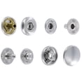 thumbnail image 3 of Glove Snap Fasteners, Nickel Plate, Solid Brass (100 per bag), 3 of 14