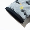 thumbnail image 4 of kpoplk Toddler Infant Baby Boys Play Clothes 12M-2T 2 Piece Set Short Sleeve Cotton Tees Tops and Elastic Pants(Grey,6-7 Y), 4 of 9