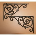 Extra Large And Heavy Decorative Shelf BracketsFlowe