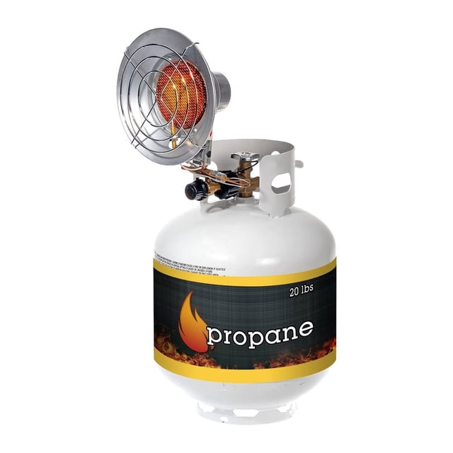 Martin F16 Chauffage Infrarouge Simple Portatif d'Extérieur 16000 BTU pour Réservoir de Propane