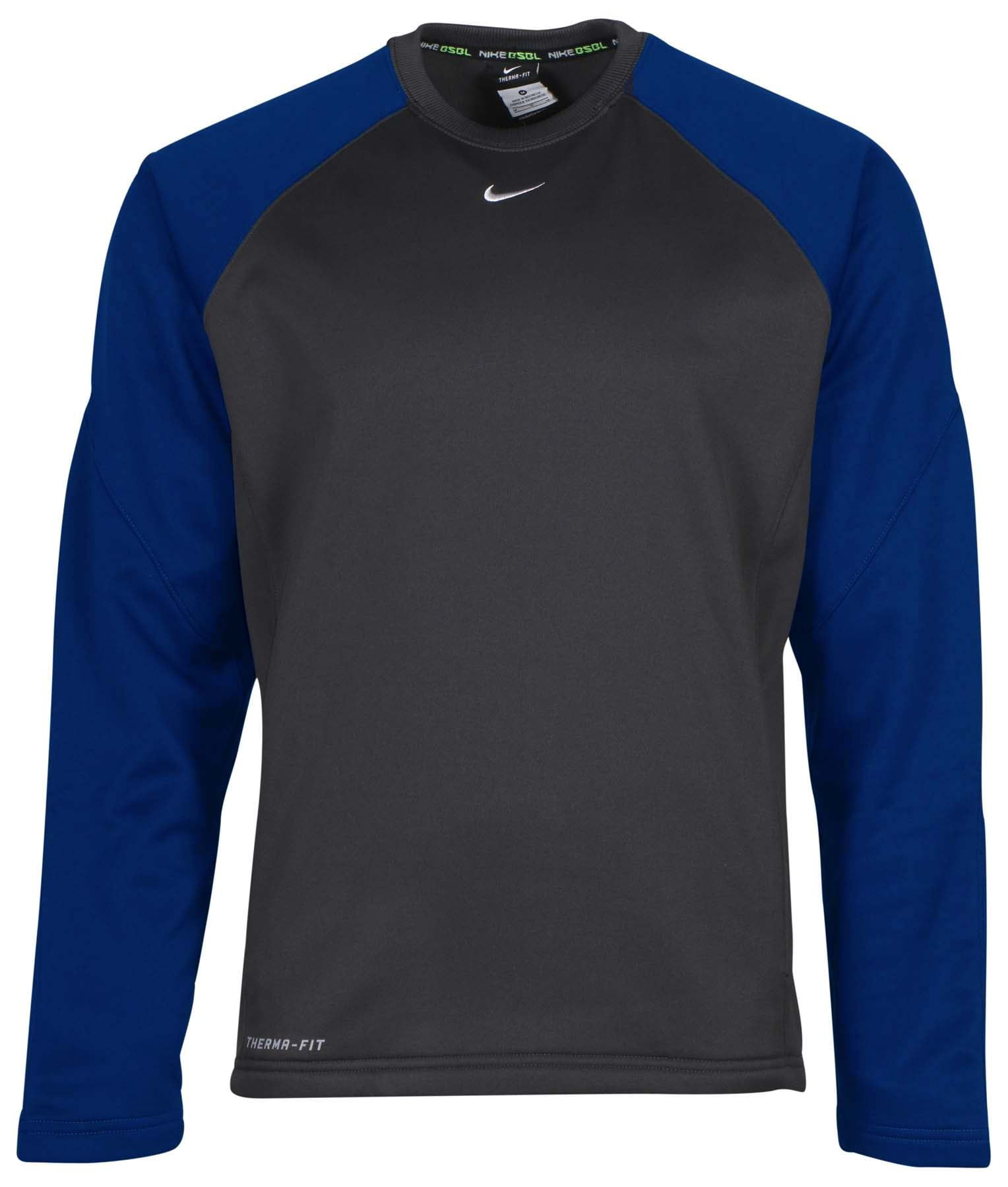 Nike Men's ThermaFit Shield Baseball ShirtGray