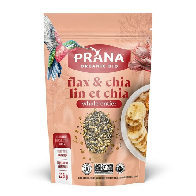 Prana - Organic Lin et Chia bio, 225g