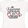 thumbnail image 4 of Inktastic My Mommy is a Nurse Boys or Girls Long Sleeve Baby Bodysuit, 4 of 5
