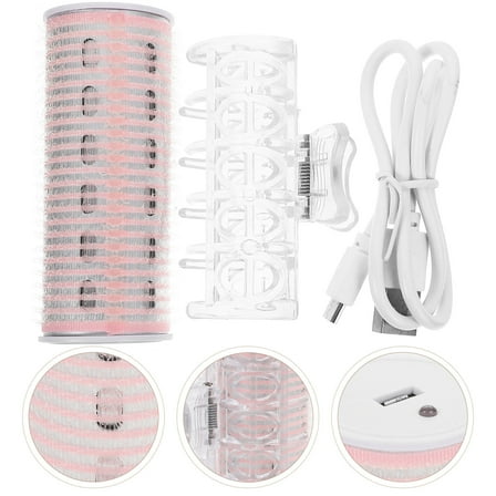 SOPOTUTU Self Hair Curler Bang Roller Pink 1Pcs Nylon Hairdressing Tools