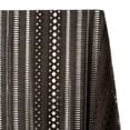 thumbnail image 1 of Lattice Embroidered Eyelet Fabric - Black Geometric Polyester 41/42" By The Yard, 1 of 3