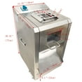 thumbnail image 2 of Commercial Stainless Meat Slicer Pork Beef Mutton Electric Slicer with 2MM Blade 300KG/H, 2 of 16