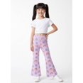 thumbnail image 5 of Girls Flare Pants, AI Digital Print Bell Bottoms,All-Season Sizes 3-13Y, 5 of 6