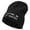 Black, variant on I'd Rather Be Ghost Hunting Embroidered Big Size Cotton Short Beanie - Olive XL-3XL