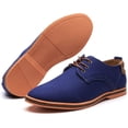 thumbnail image 2 of Men's Casual Canvas Oxfords Walking Shoes Sneakers Lace Up Dress Shoes, 2 of 7