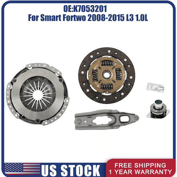 Woudy Transmission Clutch Kit for Smart Fortwo 2008 2009 2010-2015 L3 1.0L Standard