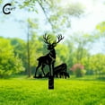 thumbnail image 2 of C-CRAFT Deer Metal Garden Stake Sign 18 inches, Perfect Outdoor Accent and Gardener Gift Idea, Deer Lover Gift, 2 of 8