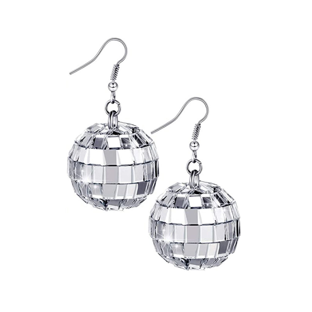 DESTYER Women Round Drop Earrings Hanging Pendant Alloy Earring Stylish Lady Decorations Ear