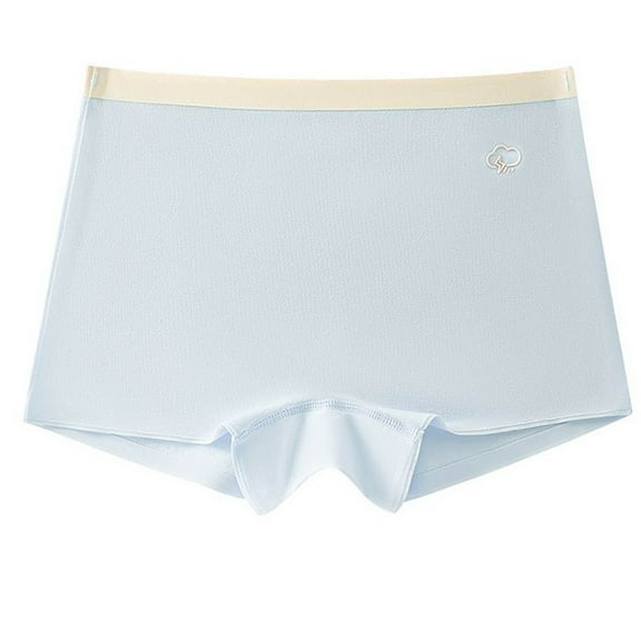 ZACPNCV Girls Boxer Briefs Soft and Comfortable Modal Toddler Underwear Light Blue 14-15 Years