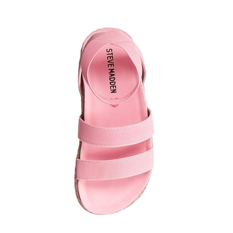 Steve Madden Girls Kimmie Espadrille Wedge Sandal 10Y Walmart
