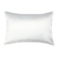 thumbnail image 1 of NT Bay 100% Mulberry Silk Toddler Pillowcase 1 Pack, Natural Travel Pillow Cover, 13" x 18", White, 1 of 7