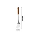 thumbnail image 3 of Espátula para freír espátula de wok, acero inoxidable 304, utensilios de cocina con mango extra largo, metal resistente, lavavajillas, utensilios para wok, acabado mate, 3 of 6