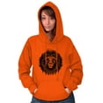 thumbnail image 4 of Lion Jungle Symbolic Spirit Animal Unisex Plus Fleece Graphic Hoodie Brisco Brands 2X, 4 of 5