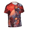 thumbnail image 5 of Chainsaw Man 3d Print Graphic T Shirt Short Sleeve Summer T-Shirt Novelty Casual Tee For Men Women Teenn Large, 5 of 7