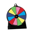 thumbnail image 2 of KLKCMS 5.91inch Rotating Wheel Tabletop Roulette Rotation for Carnival Party Show without Rotated Sign, 2 of 4
