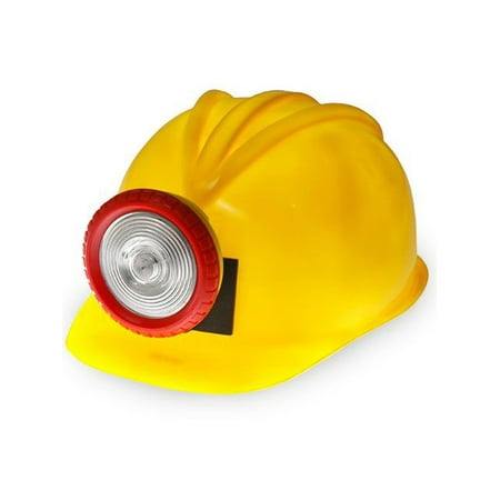 Miner Hard Hat With Attached Light