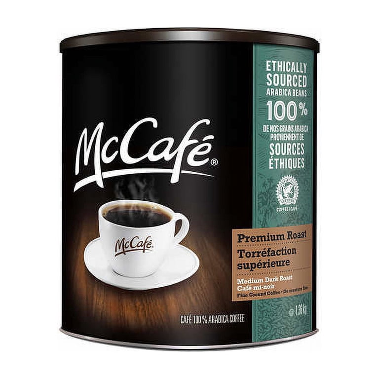 everyfrecious tall+cafeマットブラック　新品未開封　最安値 McCafé Premium 100% Arabica Medium Dark Roast Coffee, 1.36 kg/3
