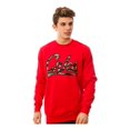 thumbnail image 2 of Crooks & Castles Mens The Crks Tiger Camo Sweatshirt, Red, XX-Large, 2 of 2