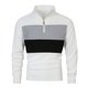 thumbnail image 2 of 2025 Nuevo jersey de manga larga con cremallera para hombre: diseño moderno, bloques de color, material duradero, 2 of 4