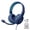 Blue, variant on SIMOLIO Wired Headphones for School with Microphone, Stereo Kids Headphone with Flexible Swivel Boom Mic for Student K12 & Teacher & E-Learning, 3 Levels Volume Limiter Gaming Headset for Boys, Girls