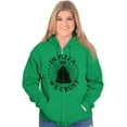 thumbnail image 3 of In Pizza We Crust Funny Food Pun Zip Up Hoodie Men's Women's Brisco Brands X, 3 of 6