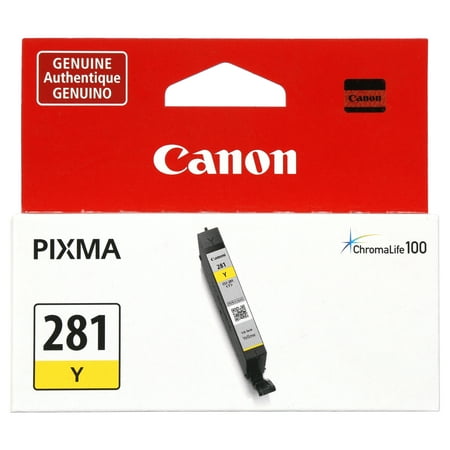 UPC: 0013803287950 | Canon CLI-281 Chromalife100+  Yellow Ink Cartridge (2090C001)