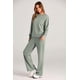 thumbnail image 5 of Conjunto de Chándal PRETTYGARDEN 2 Piezas para Mujer Conjunto de Descanso Verde Claro Talla S, 5 of 9