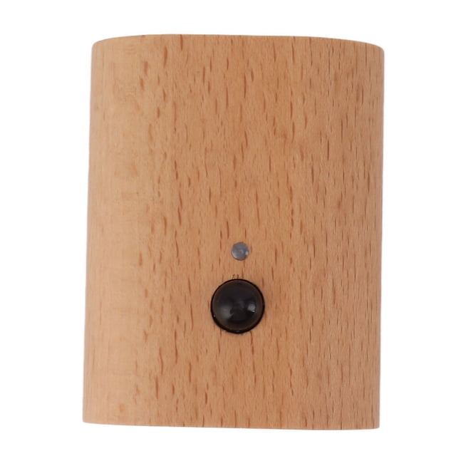 Luz De Pared LED, Iluminación Lateral Recargable Por USB, Batería De Larga Duración, Luz De Escalera, Luz Cálida, Madera De Haya Con Sensor De Movimiento De Anochecer A
