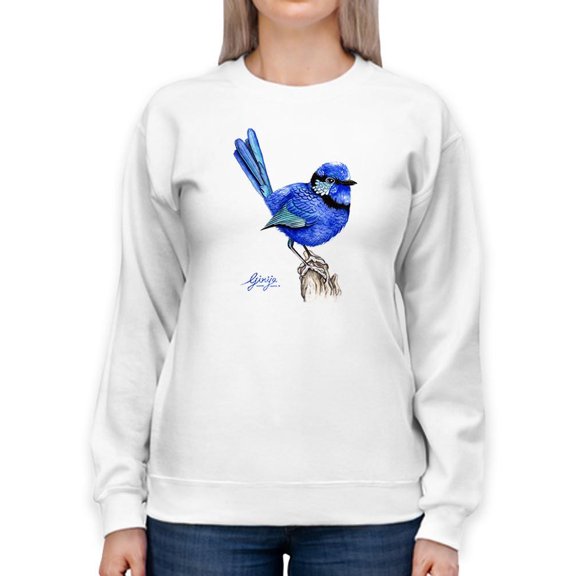 Artshine Little Angel V Sweatshirt Women -Girija Kulkarni Designs, Female Medium