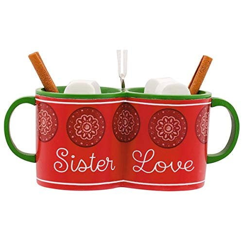 Hallmark Sister Mugs Ornament