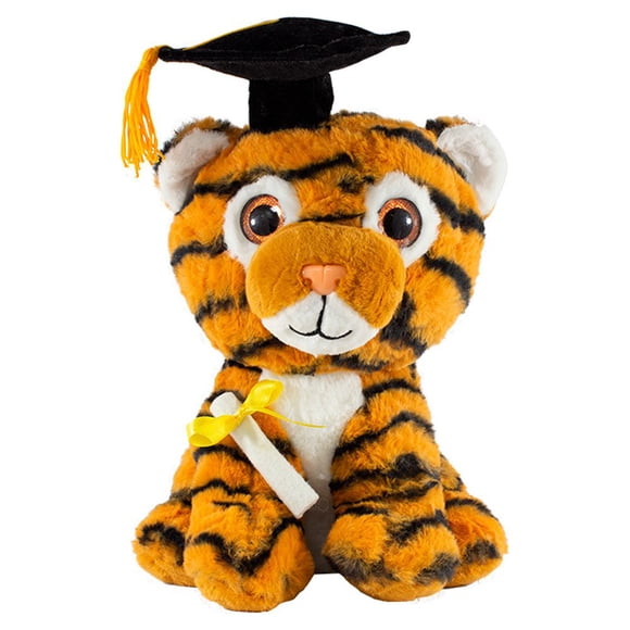Tigre de Peluche Importadora La Merced 27 cm Hipoalergénico Ultrasuave de Graduación