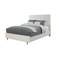 thumbnail image 6 of Origins by Alpine White Pearl California King Wood Panel Bed in White, 6 of 7